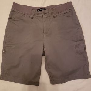 Lee Gray Khaki Bermuda Shorts